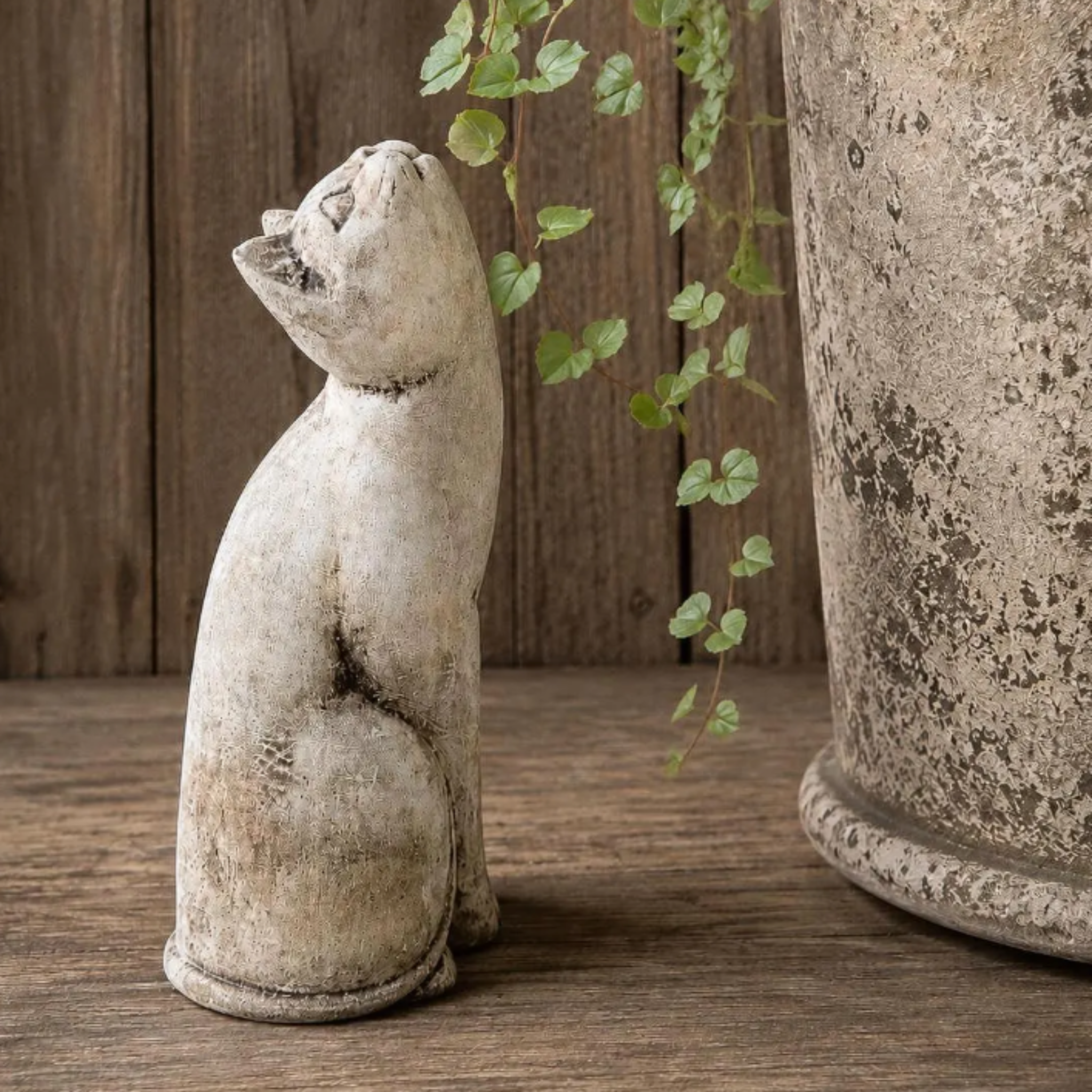 Cat & Dog Statues