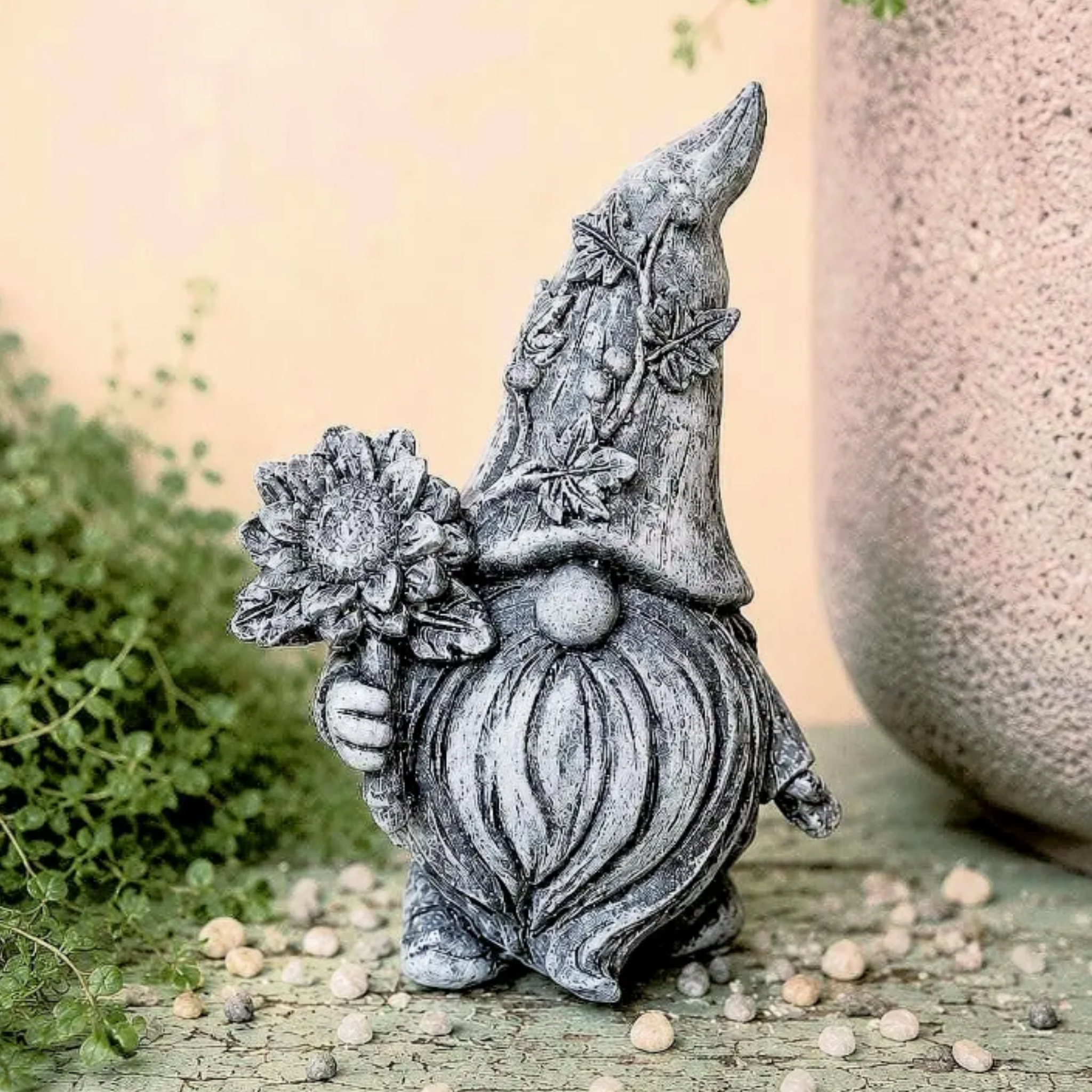 Sunflower Garden Gnome