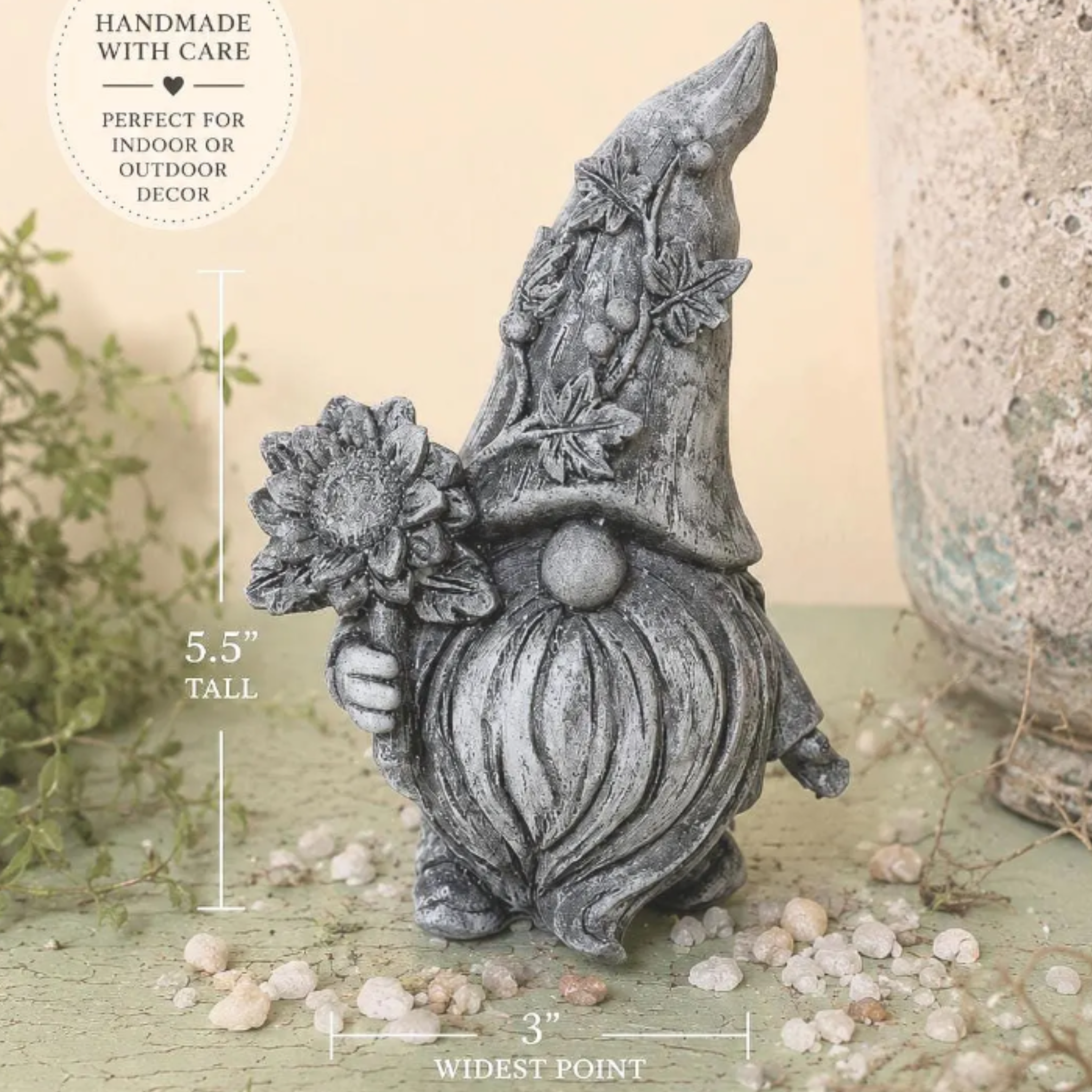 Sunflower Garden Gnome
