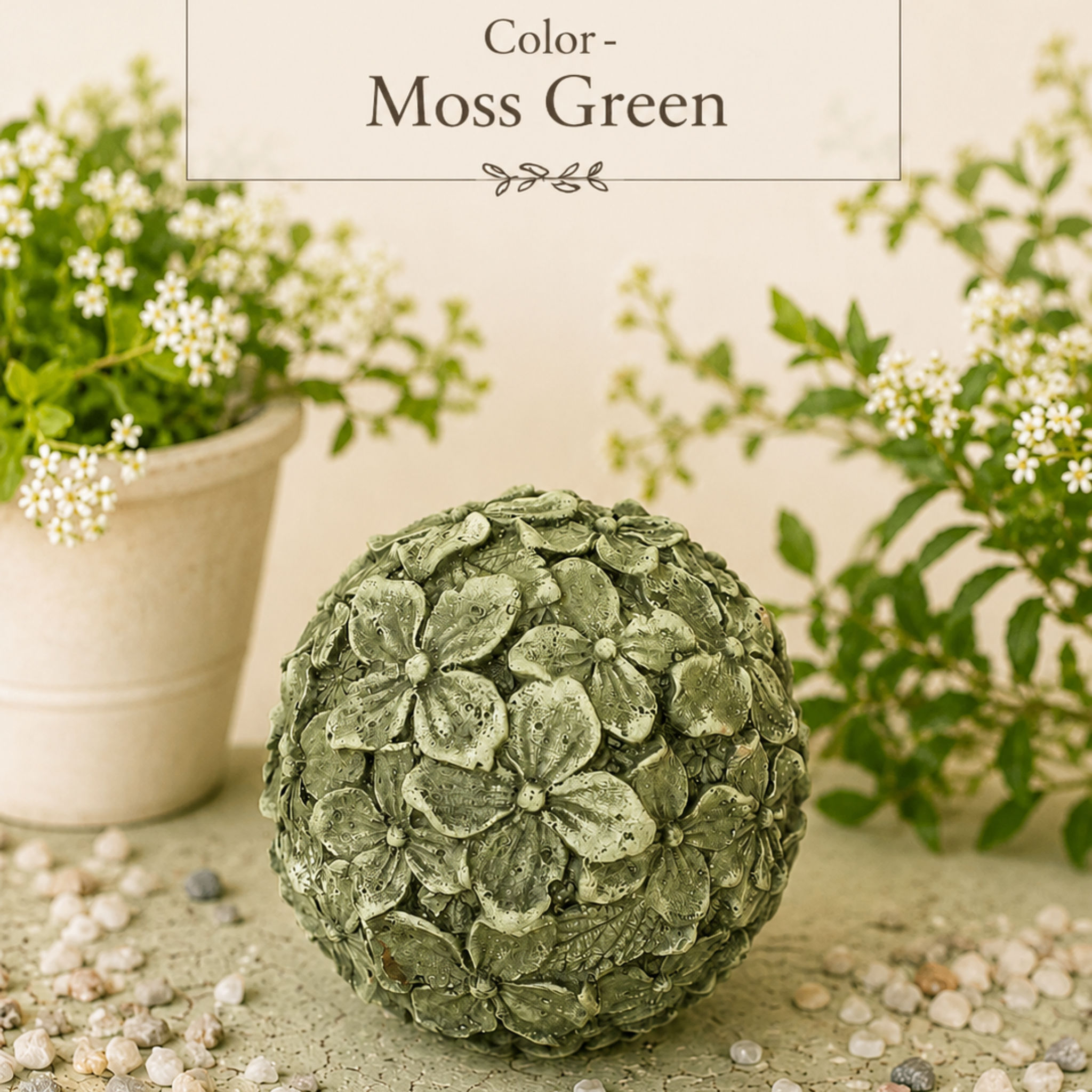 Hydrangea Garden Ball | Dogwood Garden Orb