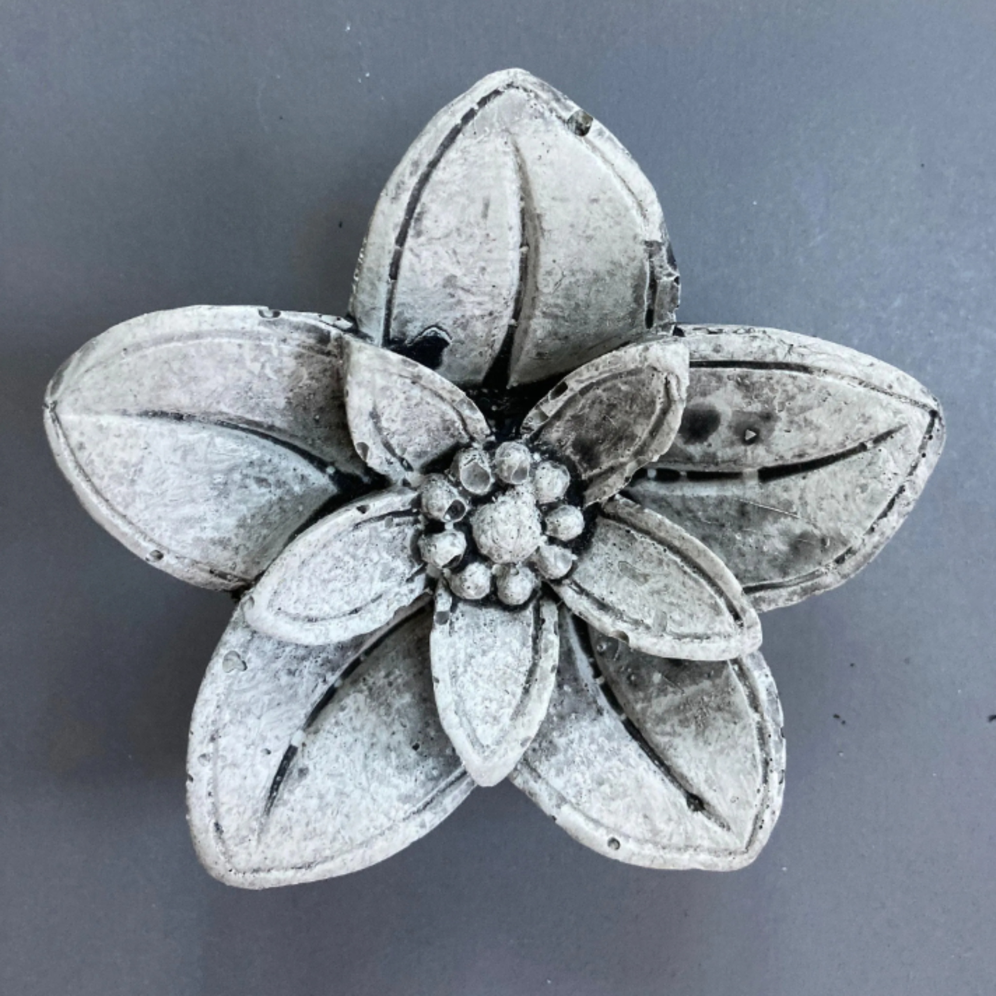 Concrete Wall Flowers | Faux Flowers Hanging