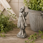 Bashful Fairy Statue | Concrete fairy Garden Statues