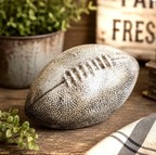 Concrete Football Statue Hanging Or Garden Statue | Football Mom Gifts