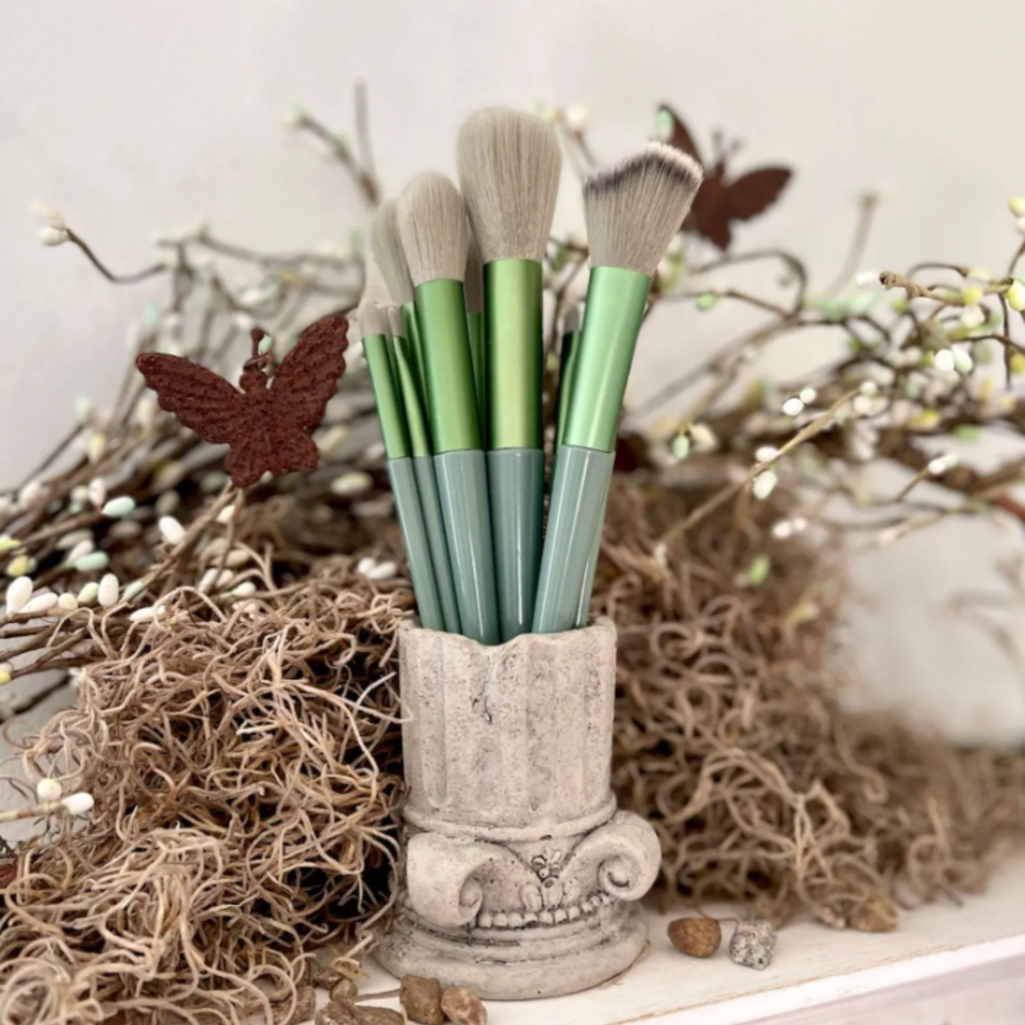 Vintage Column Pillar Succulent Planter | 2 Inch Small Pot