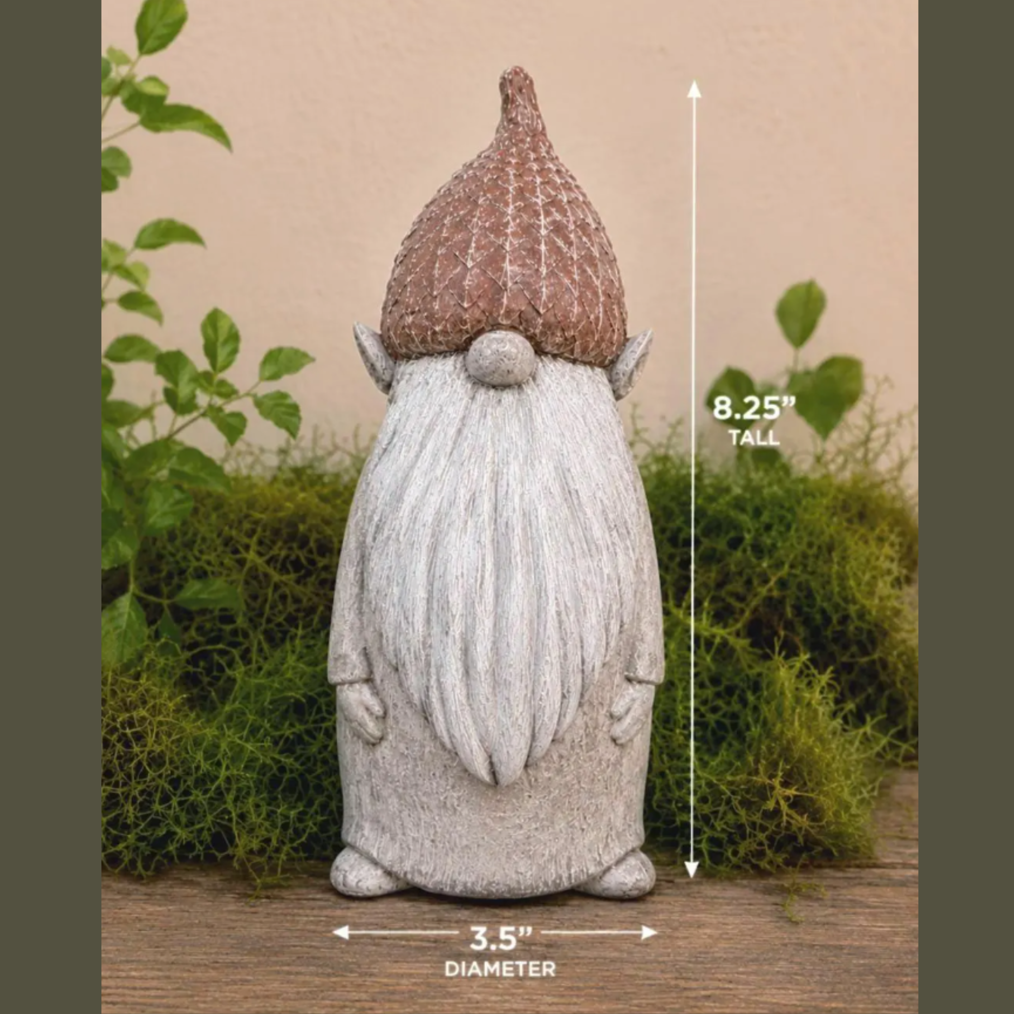 Acorn Hat Gnomes | Large Gnome & Small Gnome Couple Pair
