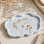 Vermont Cloud Tray | Concrete Tray Jewelry Storage Trinket Dish