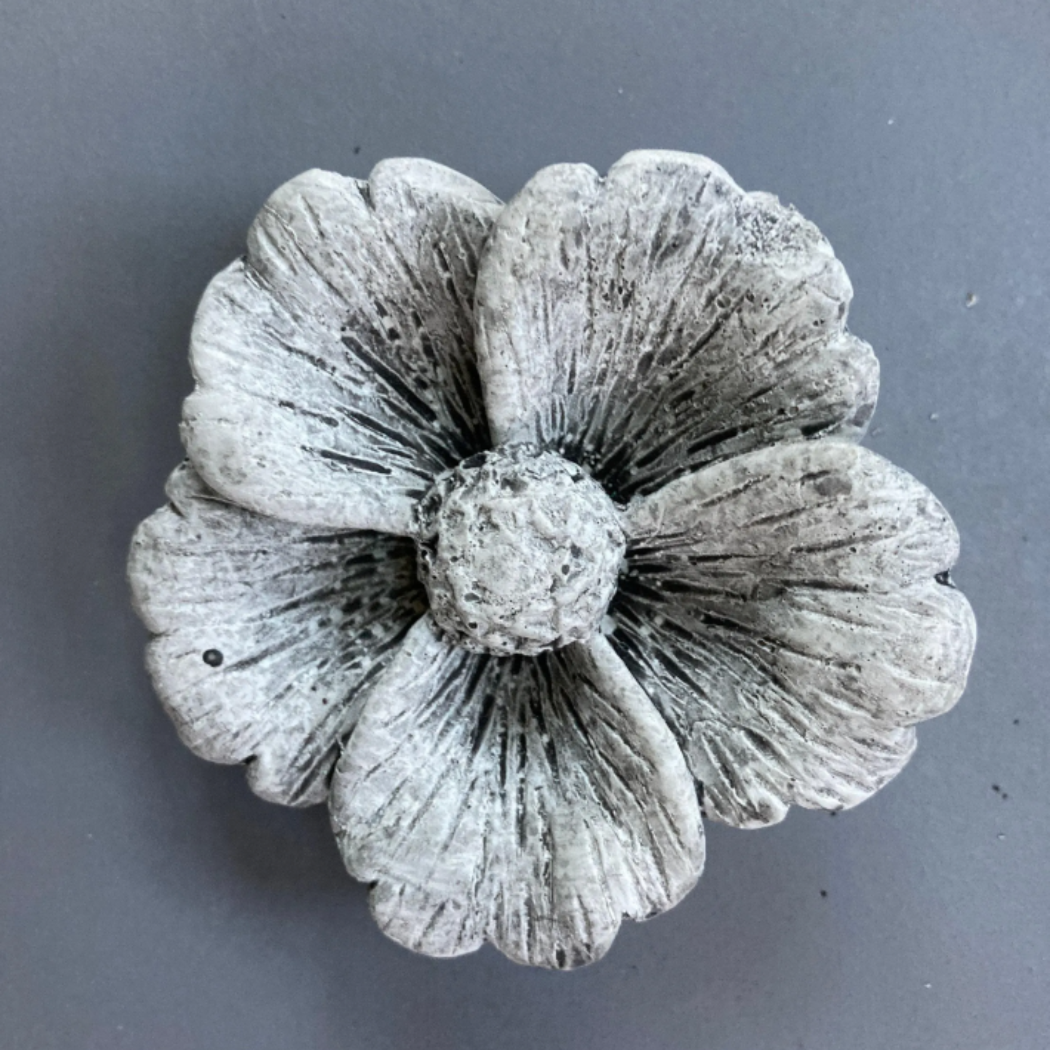 Concrete Wall Flowers | Faux Flowers Hanging