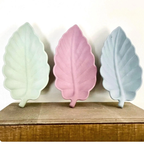 Concrete Leaf Tray | Colorful Trinket Tray Jewelry Organizer