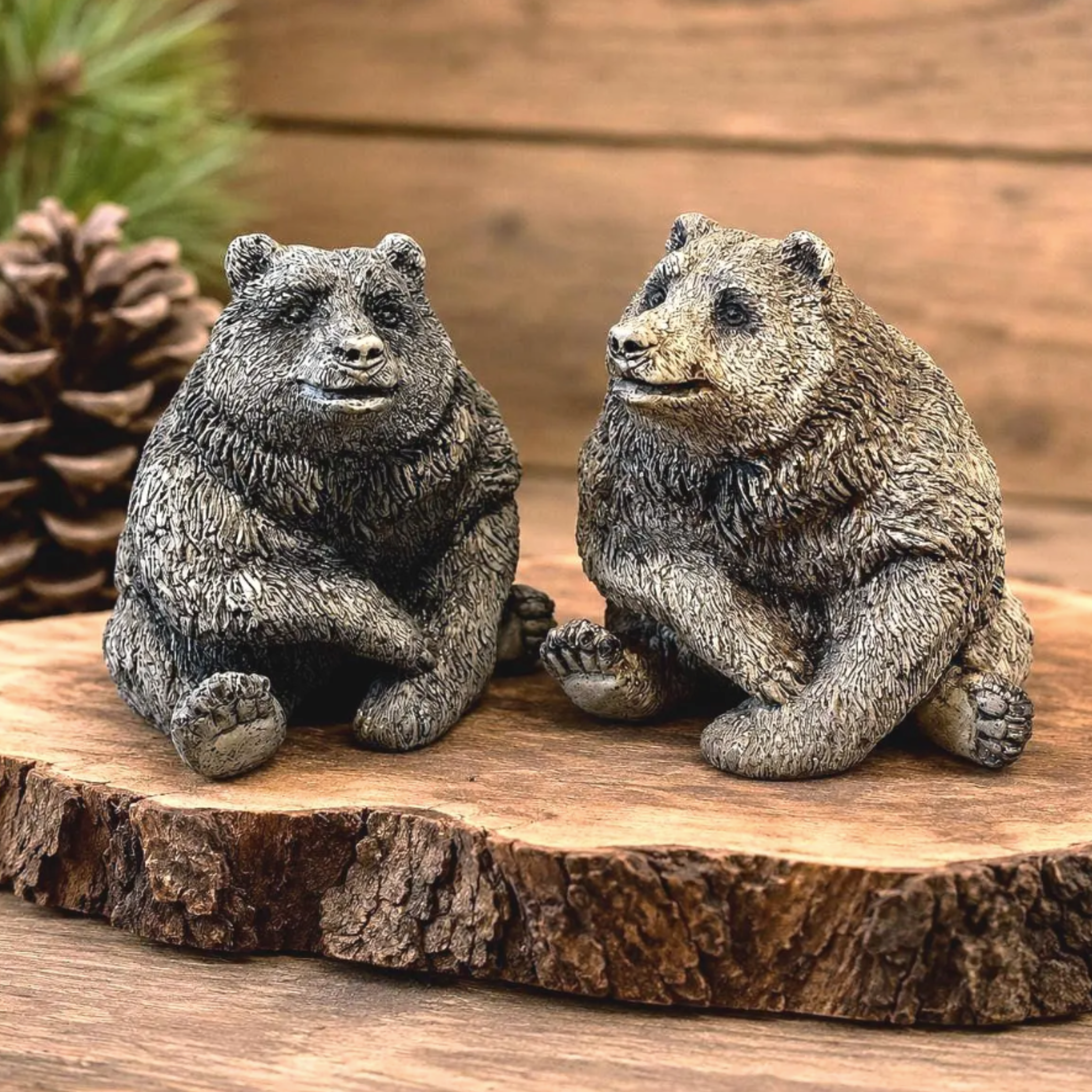Sitting Bear Concrete Statue | Black Bear or Brown Bear