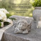 Small Angel Garden Statue | Concrete Cherub Statue | Gravestone Decoration