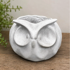 Modern Owl Planter for Succulents, Small Planters, & Herbs