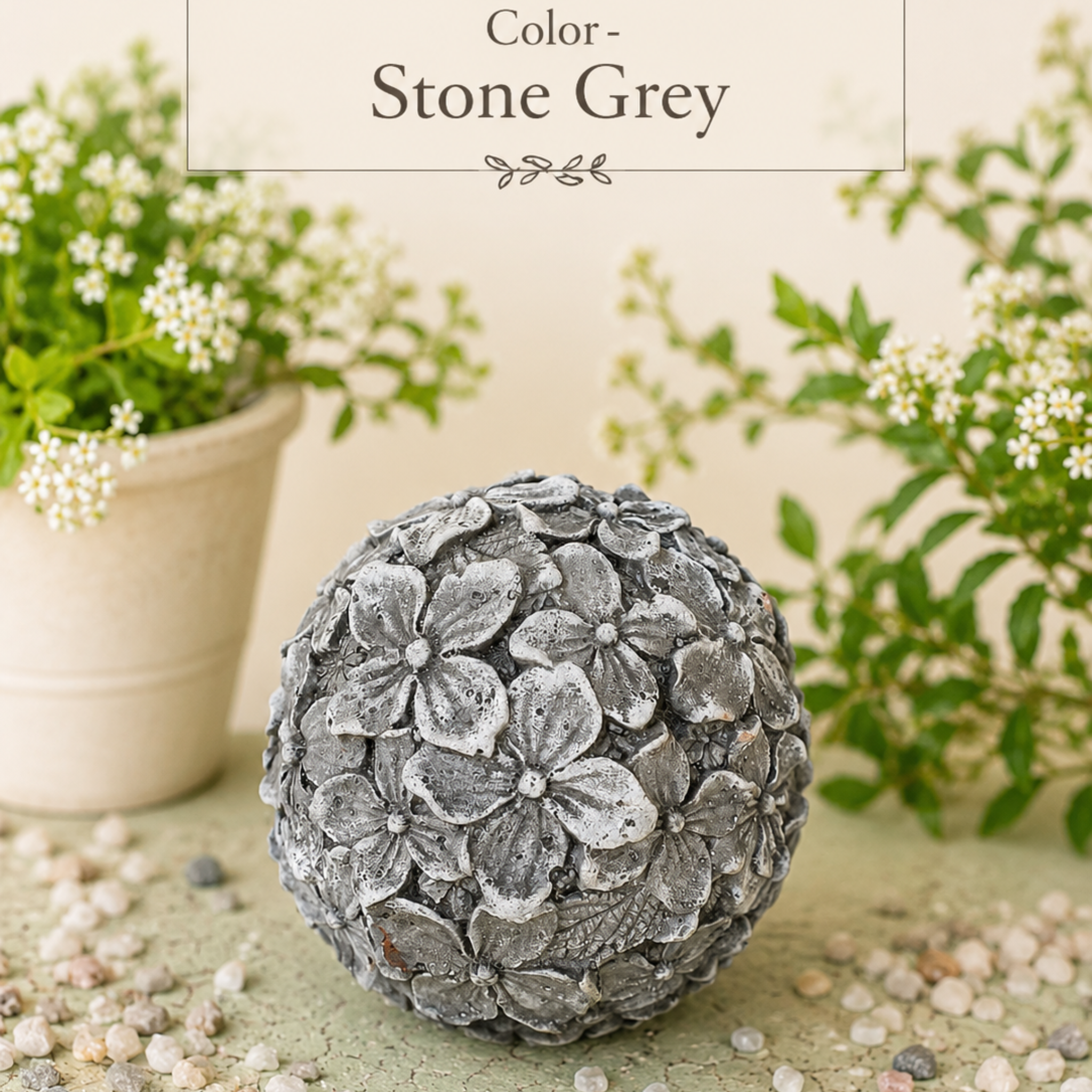 Hydrangea Garden Ball | Dogwood Garden Orb