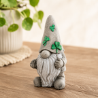 Lucky Garden Gnomes | Four Leaf Clover Gnome Statues