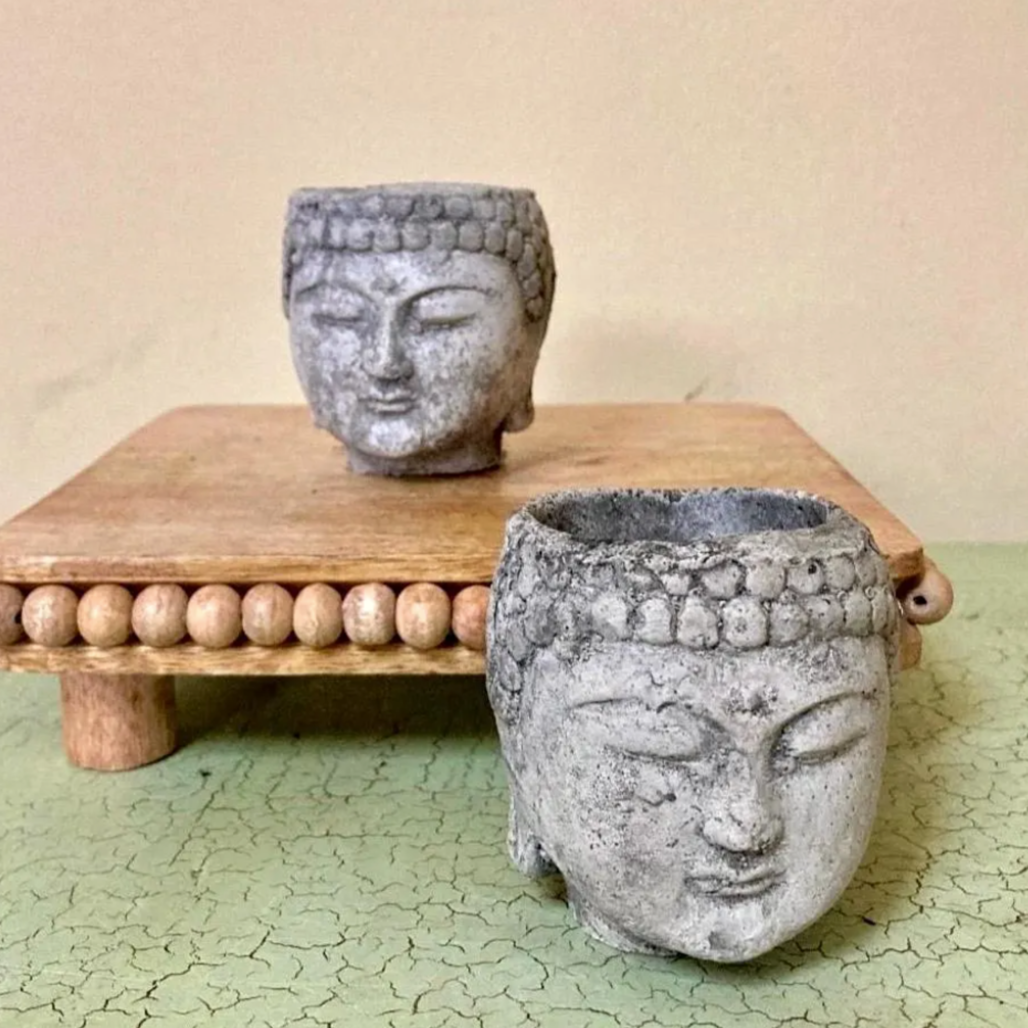 Buddha Head Planter | Succulent Planter 2.75 Inch Pot