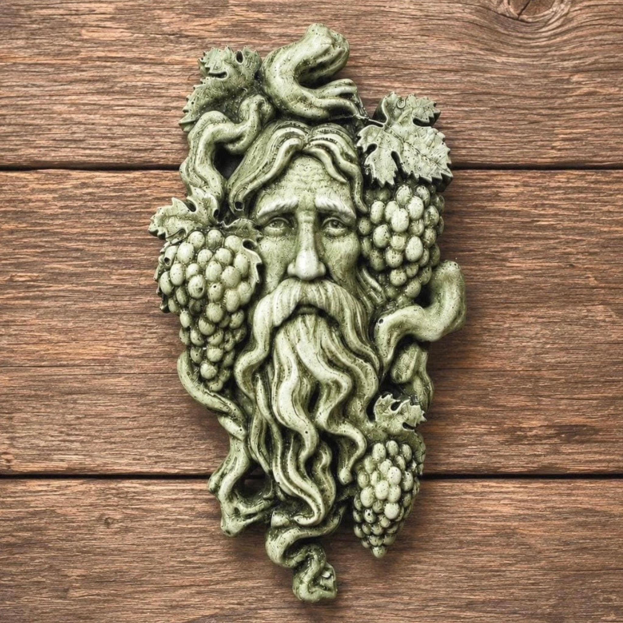Grapevine Greenman Garden Plaque Hanging Decor