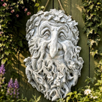 Tree Root Greenman Garden Plaque