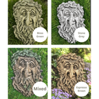 Tree Root Greenman Garden Plaque