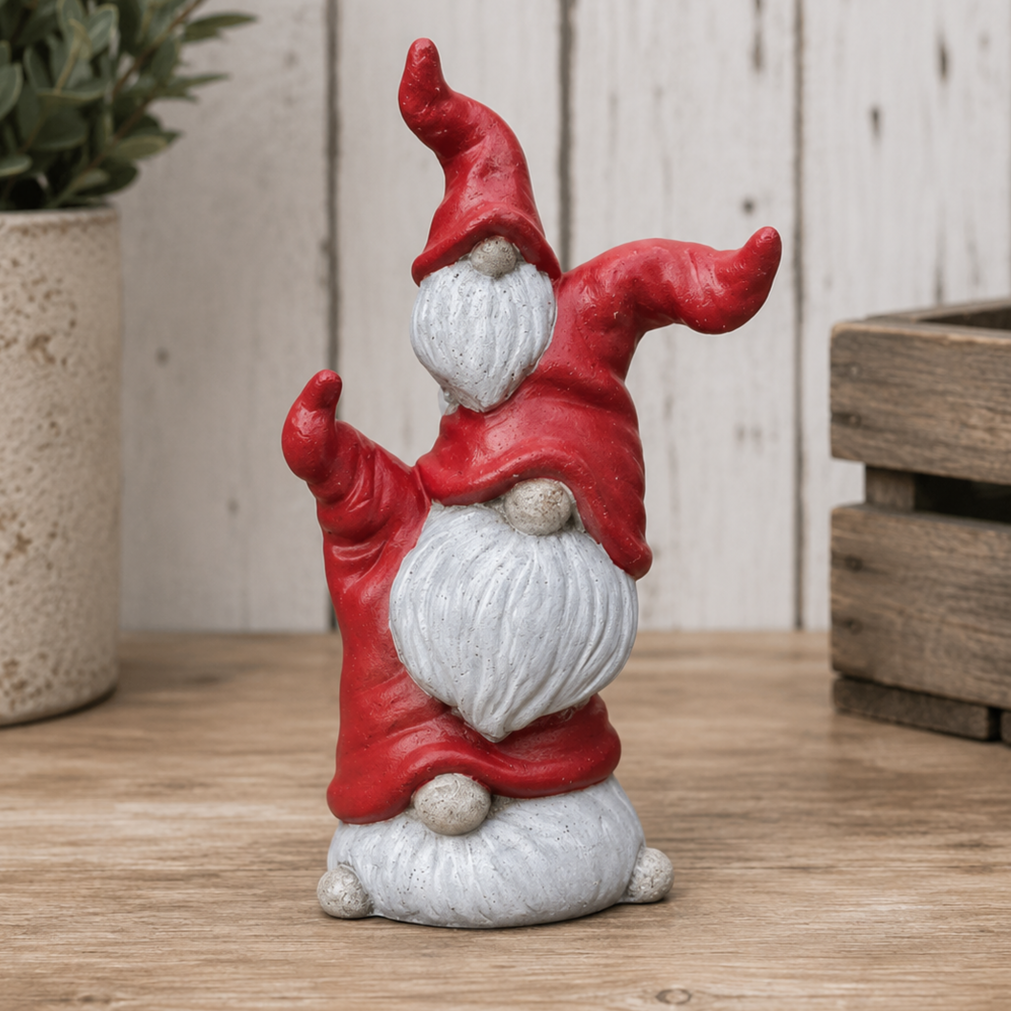 Stacked Gnome Statue