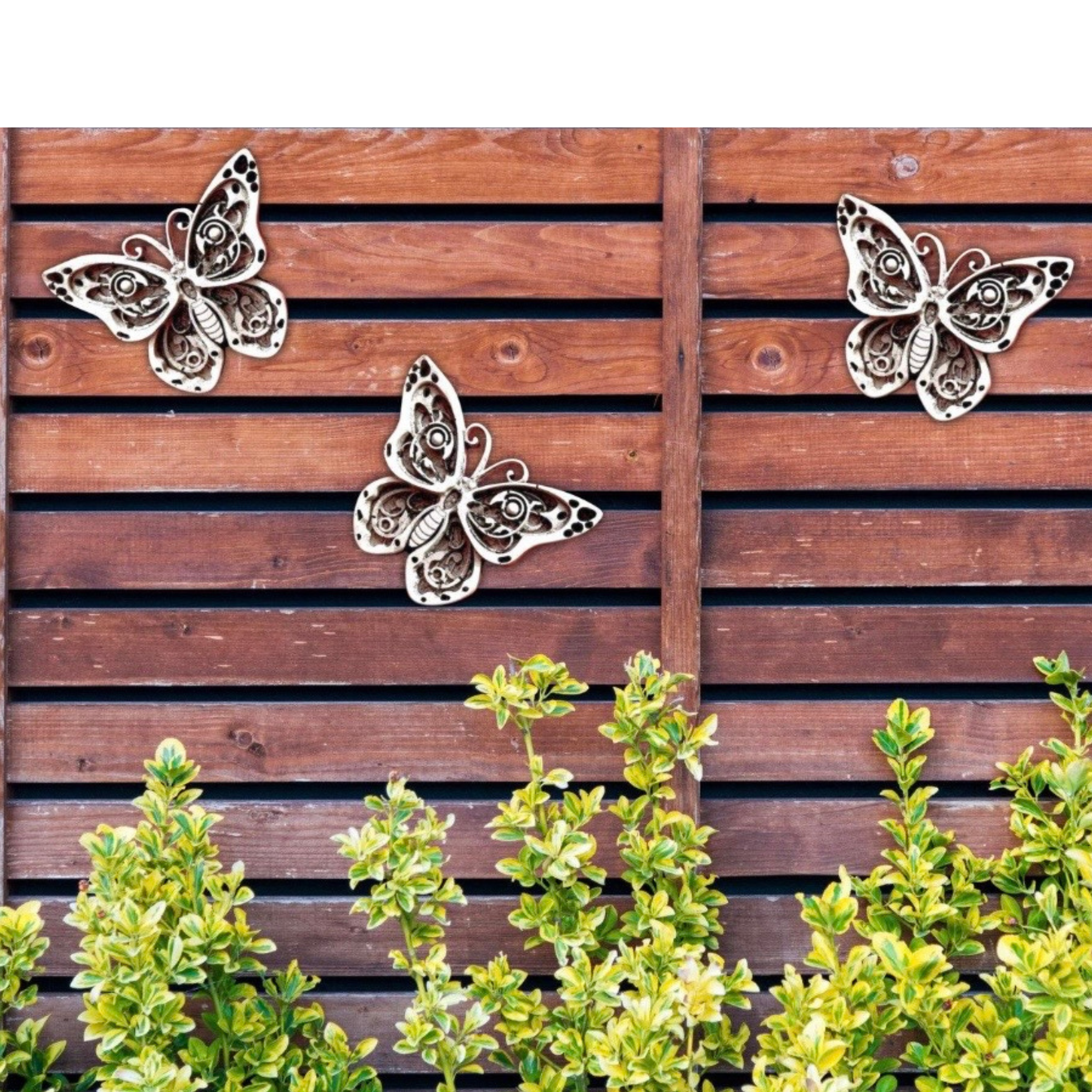 3D Butterfly Concrete Wall Hanging