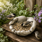 Concrete Hands | Bird Feeder, Birdbath, Trinket or Jewelry Dish