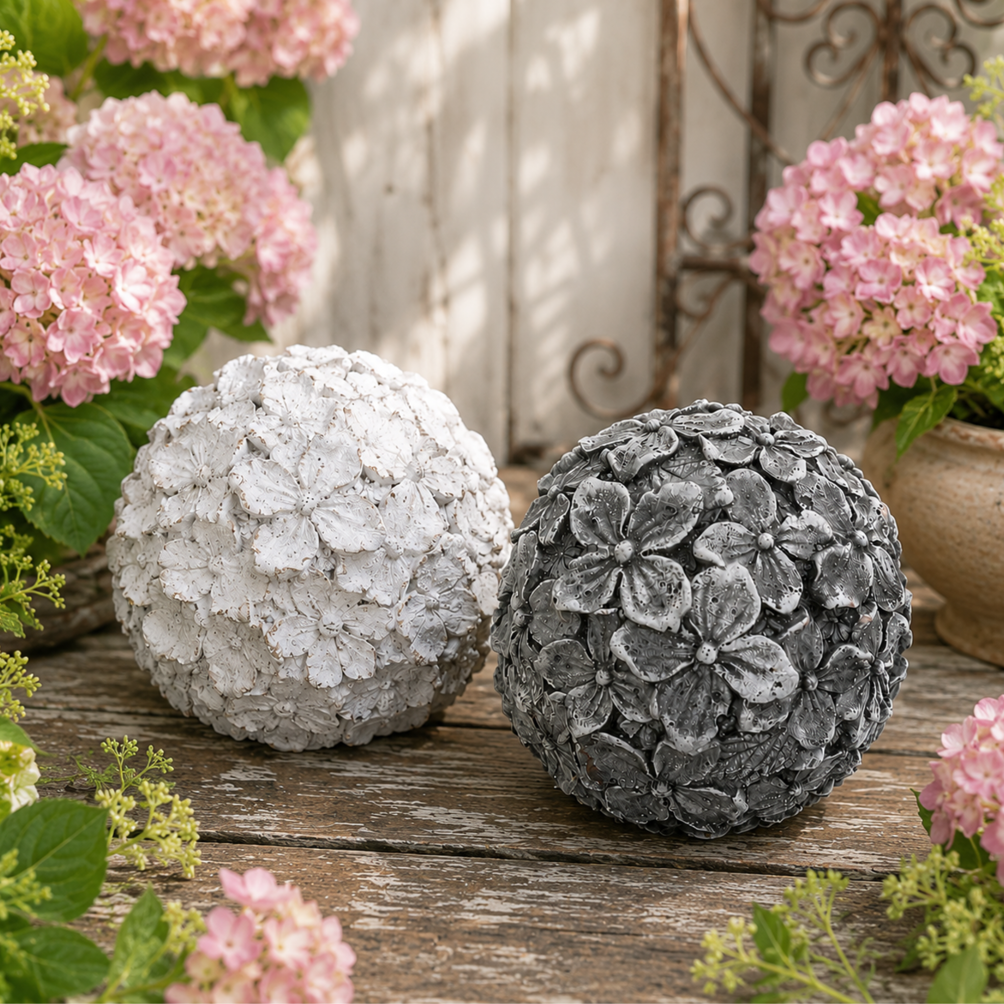 Hydrangea Garden Ball | Dogwood Garden Orb